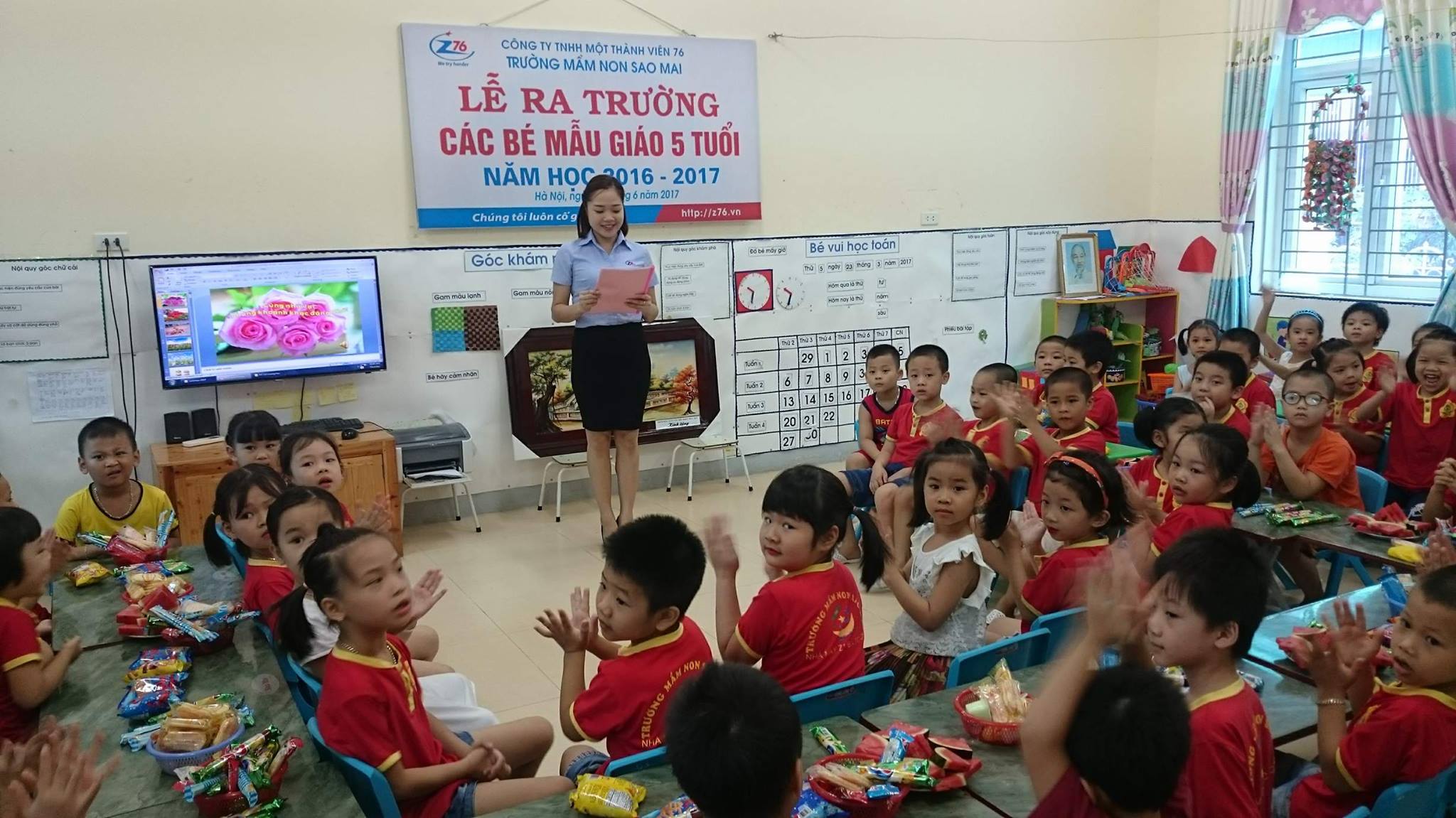 Buổi chia tay đầy lưu luyến