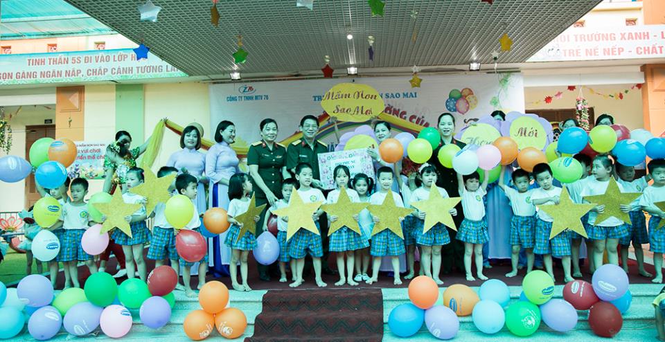 Trường mầm non Sao Mai đón chào năm học mới 2018 - 2019