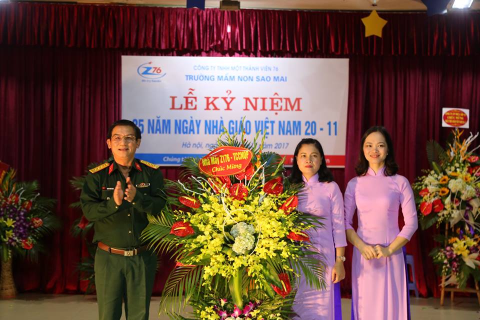 Lễ mít tinh kỷ niệm và chương trình giao lưu văn nghệ với chủ đề “Lời ru nâng cánh ước mơ” chào mừng 35 năm ngày nhà giáo Việt Nam 